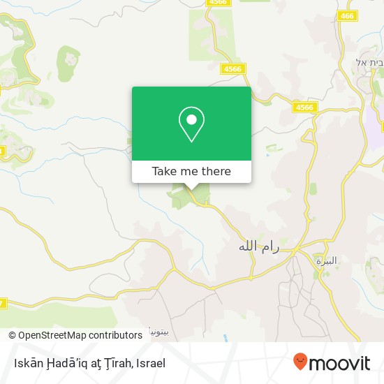 Карта Iskān Ḩadā’iq aţ Ţīrah