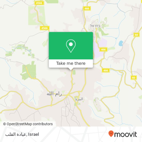 عيادة القلب map