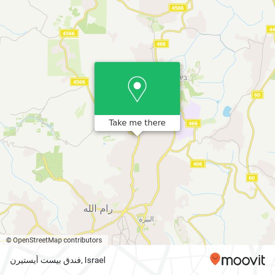 فندق بيست أيستيرن map