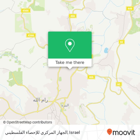 الجهاز المركزي للإحصاء الفلسطيني map