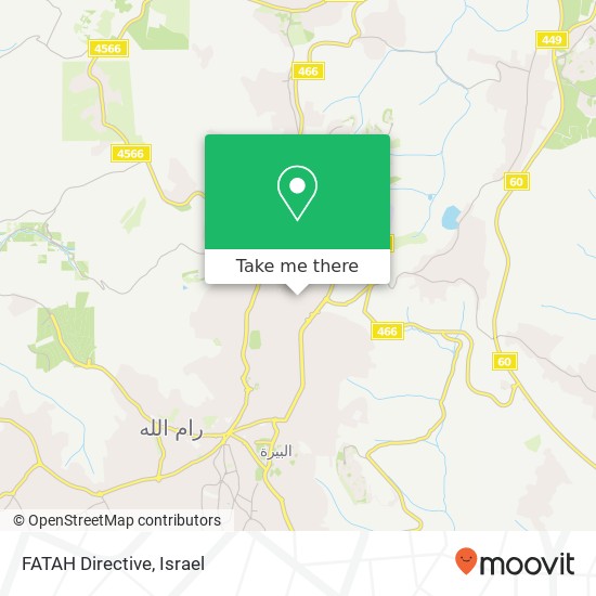 FATAH Directive map