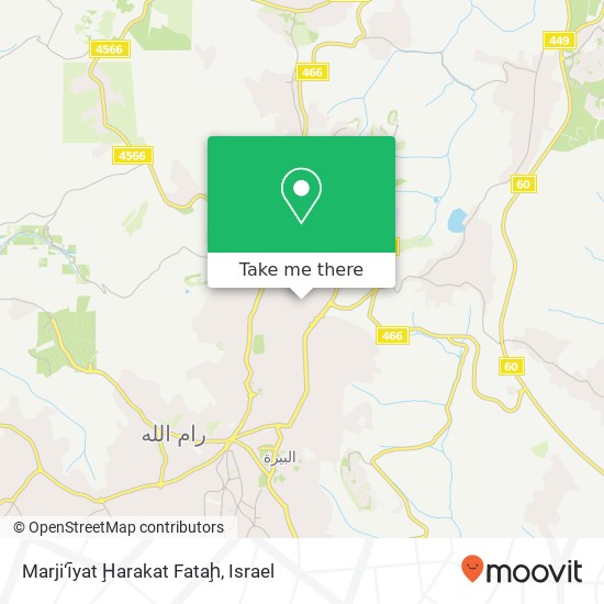 Карта Marji‘īyat Ḩarakat Fataḩ