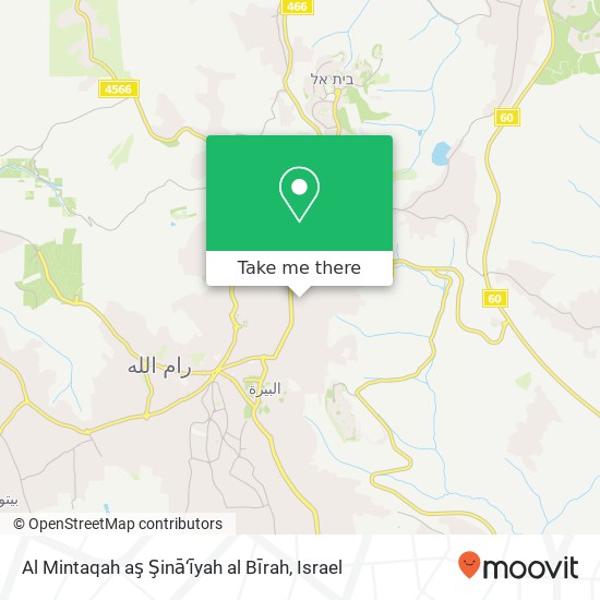 Карта Al Mintaqah aş Şinā‘īyah al Bīrah