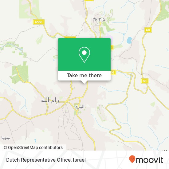 Dutch Representative Office map