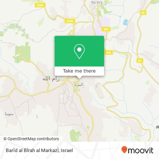 Barīd al Bīrah al Markazī map