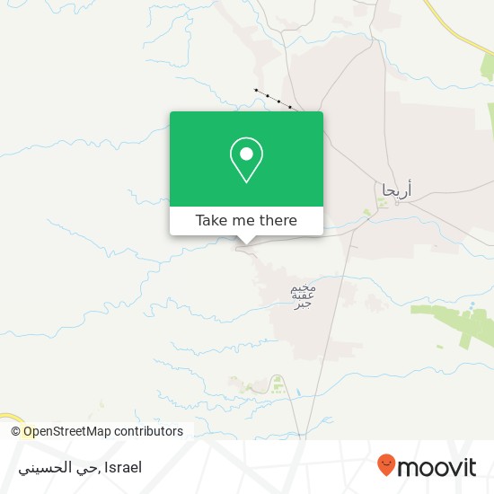 حي الحسيني map