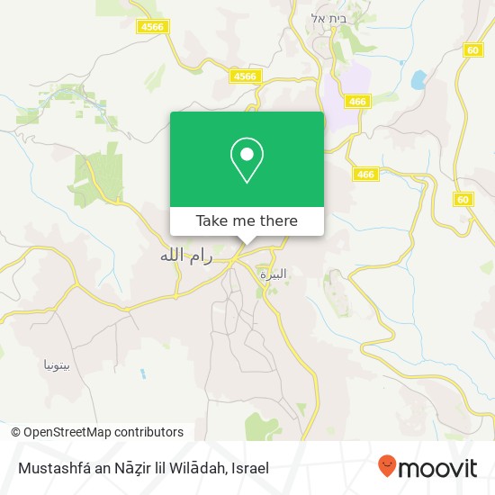 Mustashfá an Nāz̧ir lil Wilādah map