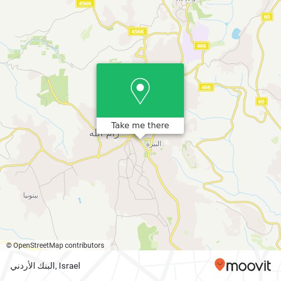 البنك الأردني map