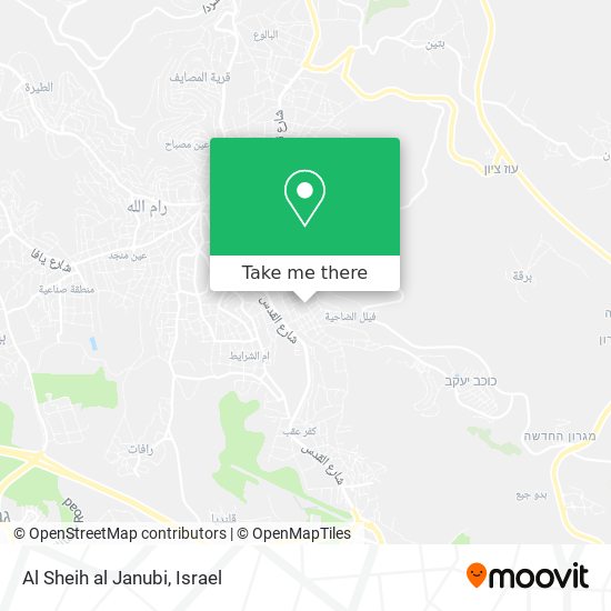 Al Sheih al Janubi map