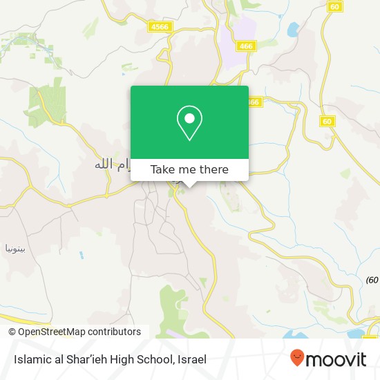 Islamic al Shar’ieh High School map