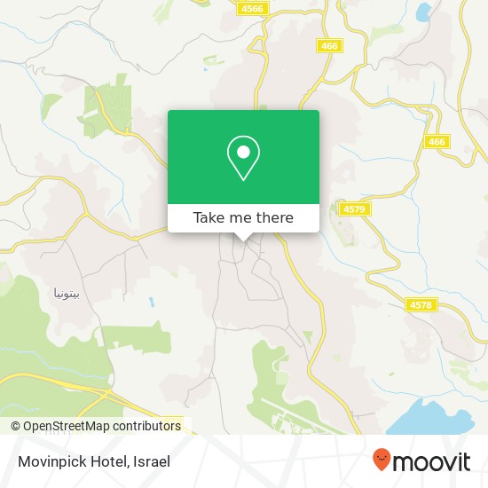 Movinpick Hotel map