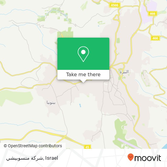 شركة متسوبيشي map