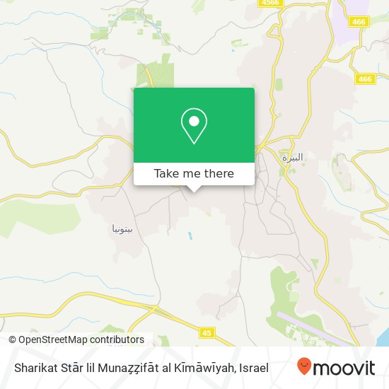 Sharikat Stār lil Munaz̧z̧ifāt al Kīmāwīyah map