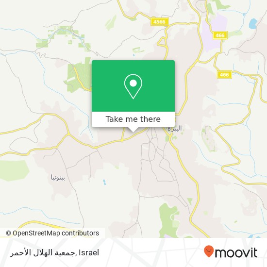 جمعية الهلال الأحمر map