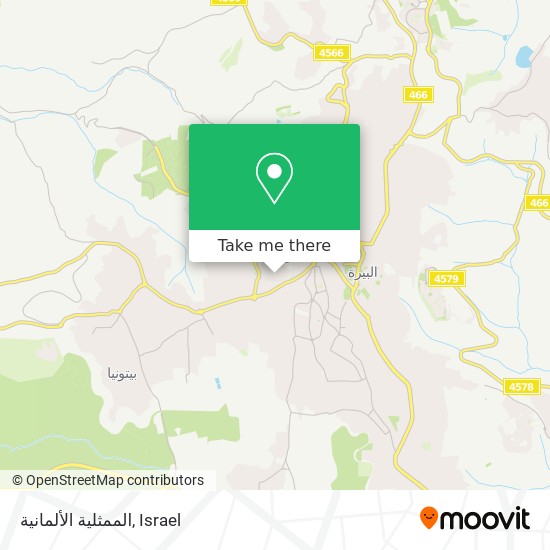 الممثلية الألمانية map