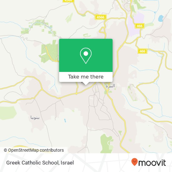 Greek Catholic School map