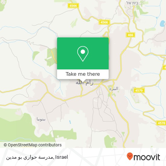 مدرسة حواري بو مدين map