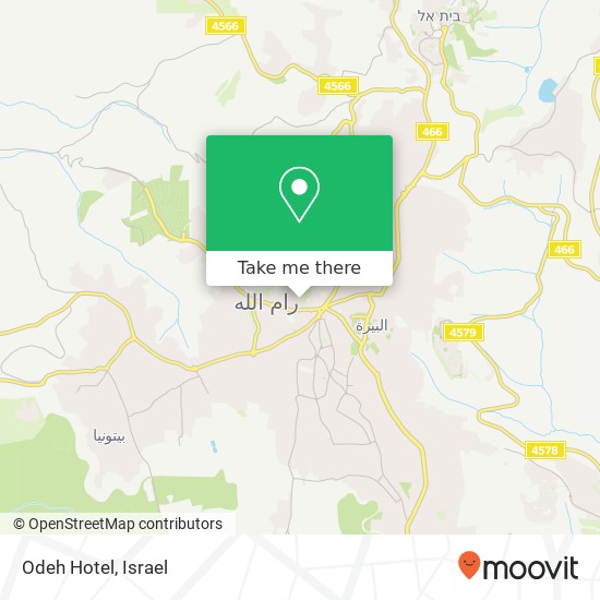 Odeh Hotel map