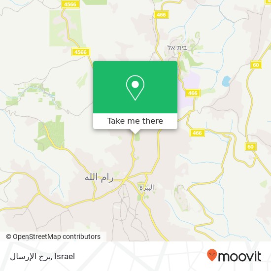 برج الإرسال map