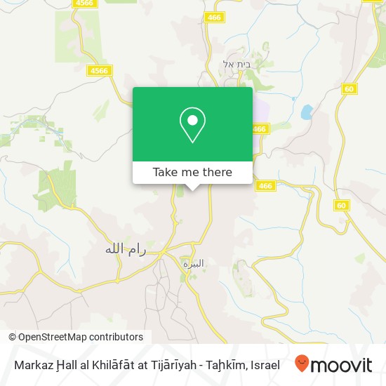 Markaz Ḩall al Khilāfāt at Tijārīyah - Taḩkīm map