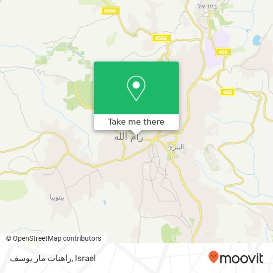 راهنات مار يوسف map