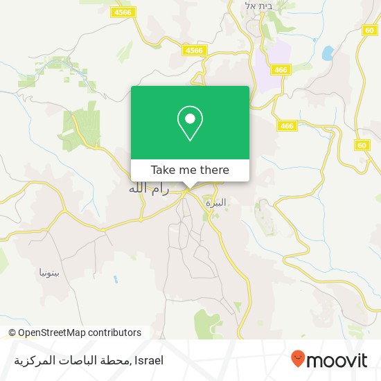 محطة الباصات المركزية map