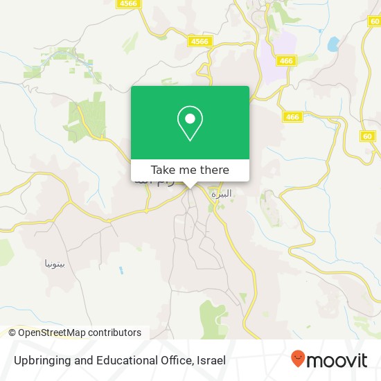 Upbringing and Educational Office map