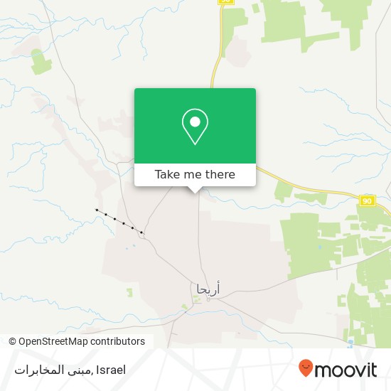 مبنى المخابرات map