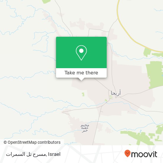 مسرح تل السمرات map