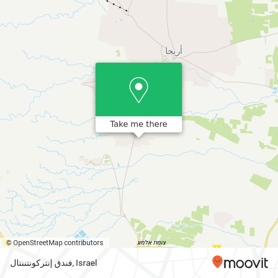 فندق إنتركونتننتال map