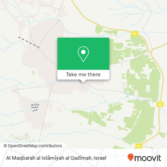 Al Maqbarah al Islāmīyah al Qadīmah map