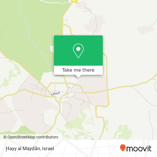 Карта Ḩayy al Maydān
