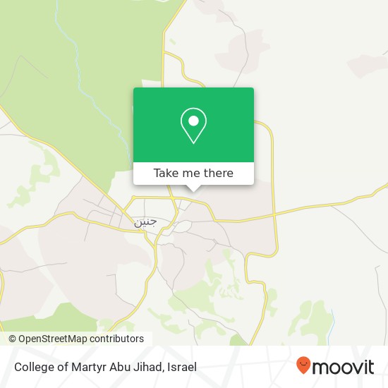 College of Martyr Abu Jihad map