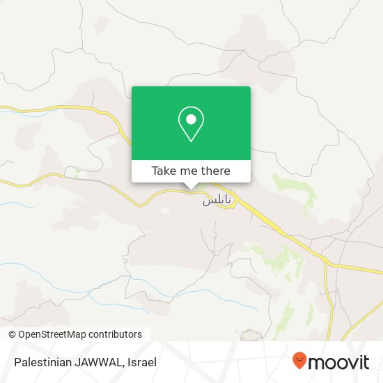 Palestinian JAWWAL map