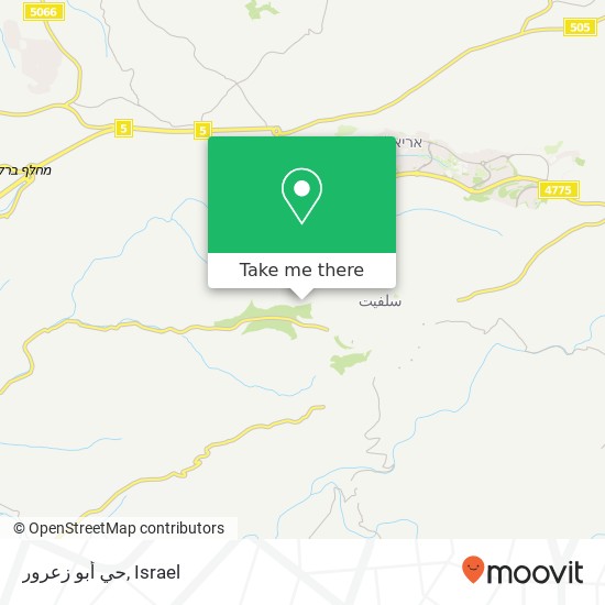 حي أبو زعرور map