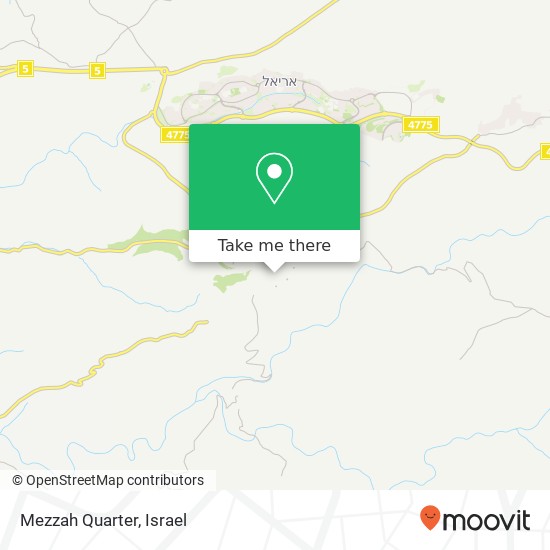 Mezzah Quarter map