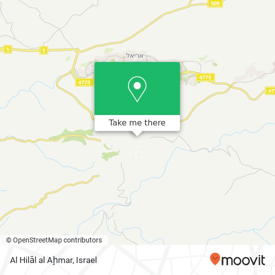 Al Hilāl al Aḩmar map