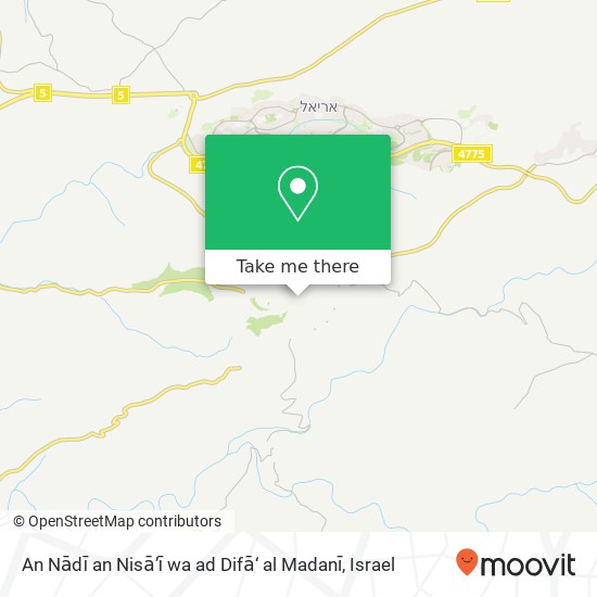 Карта An Nādī an Nisā’ī wa ad Difā‘ al Madanī