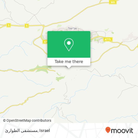 مستشفى الطوارئ map