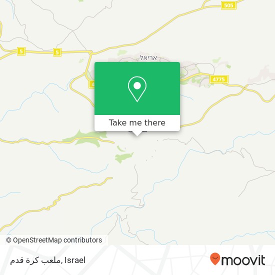 ملعب كرة قدم map