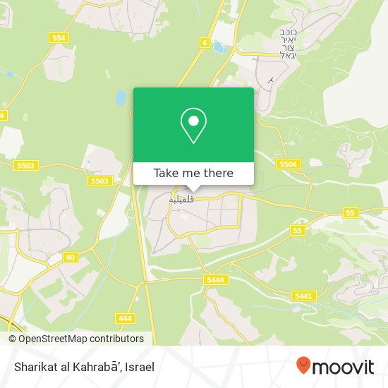 Sharikat al Kahrabā’ map