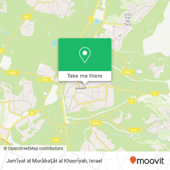 Jam‘īyat al Murābaţāt al Khayrīyah map