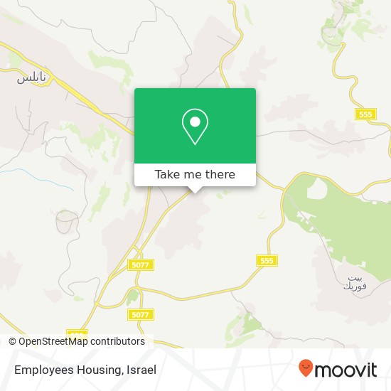 Employees Housing map