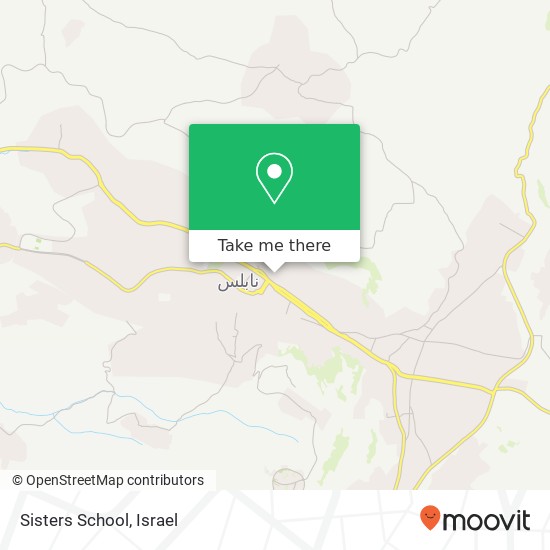 Sisters School map