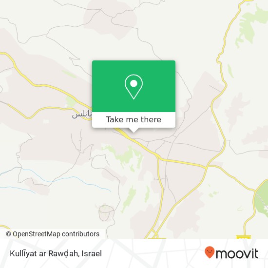 Карта Kullīyat ar Rawḑah