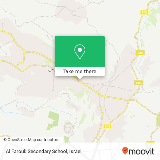 Al Farouk Secondary School map