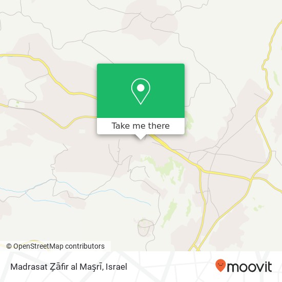 Madrasat Z̧āfir al Maşrī map