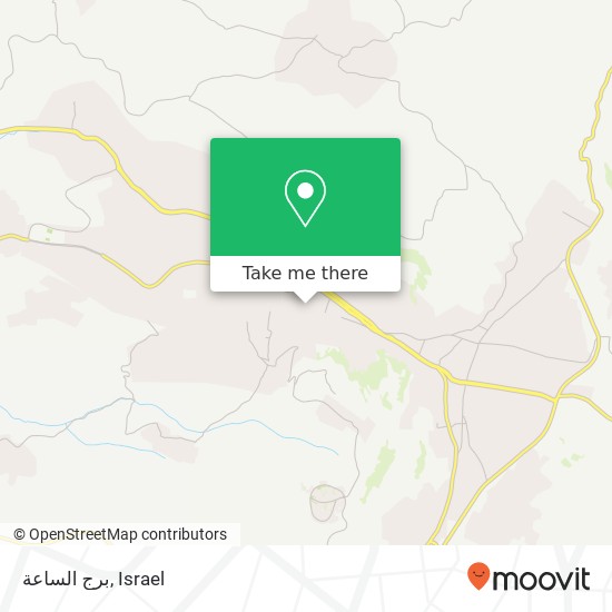 برج الساعة map