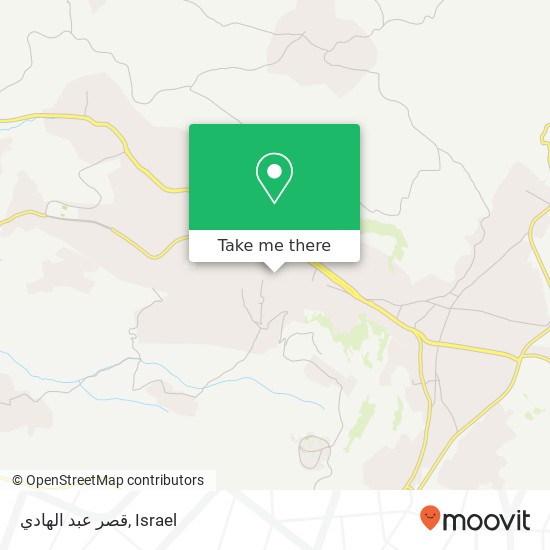 قصر عبد الهادي map