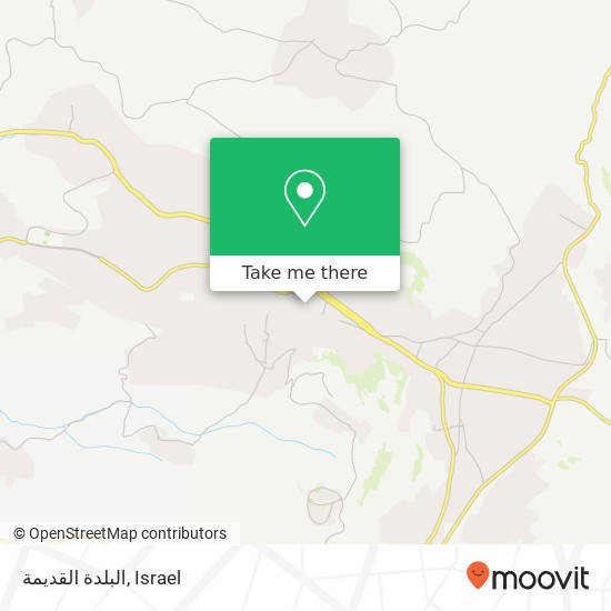 البلدة القديمة map